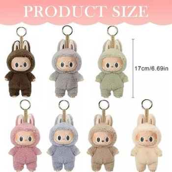 Labubu Figuren Schl. Anh. 17cm sortiert